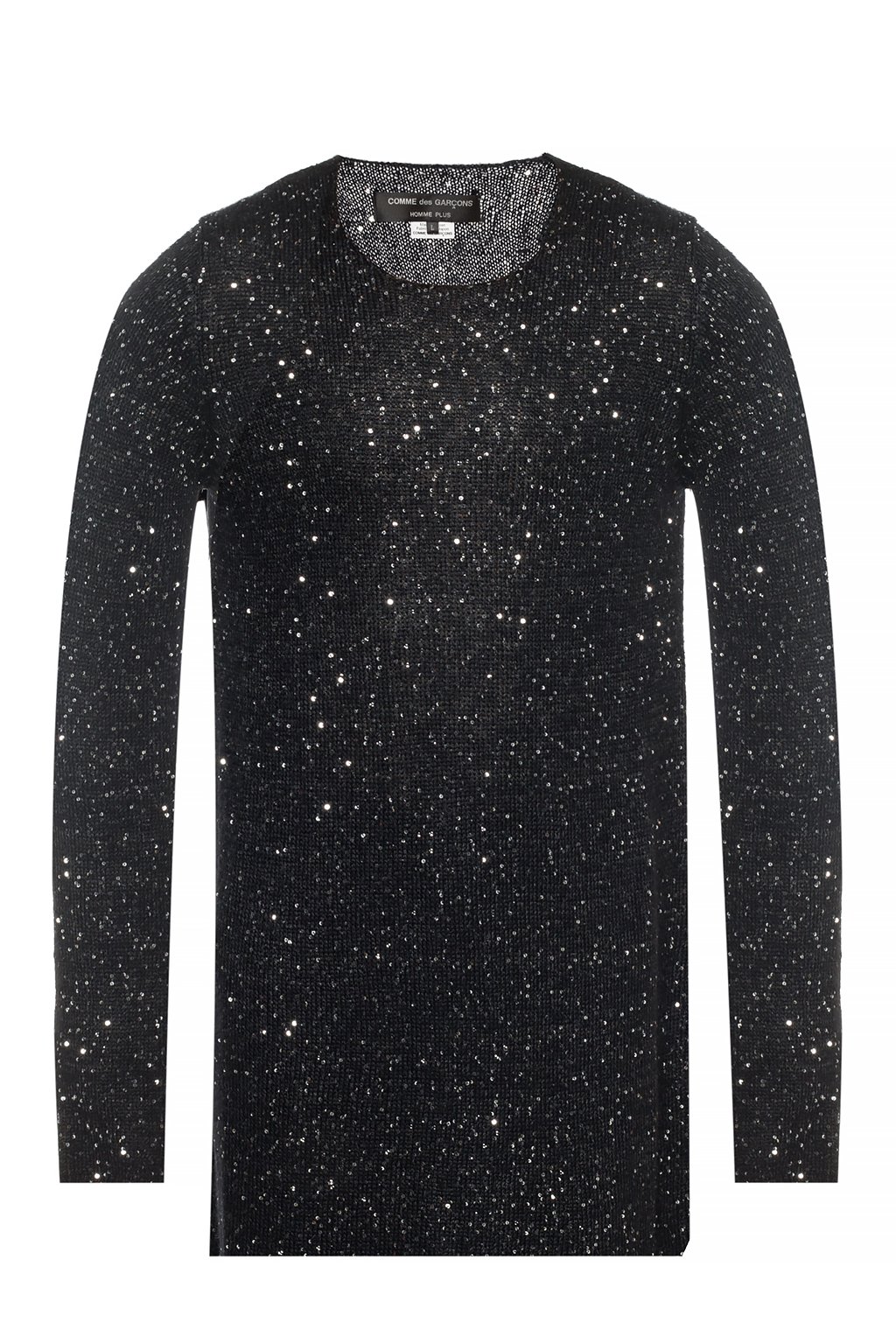 Comme des Garçons Homme Plus Sequinned wool sweater | Men's